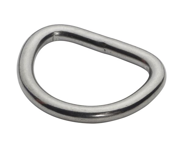 D-Ring, 1" (25mm) Edelstahl